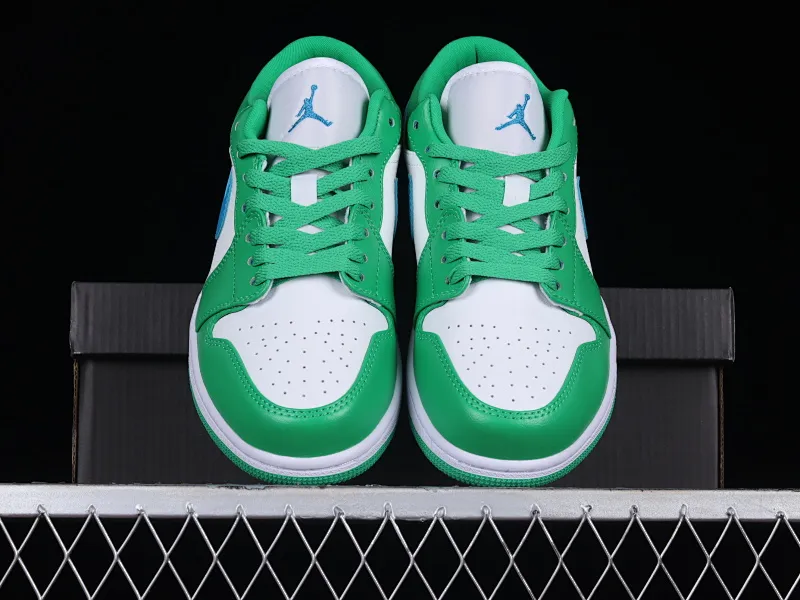 All categories Air Jordan Jordan series basketball shoes Air Jordan 1 Low Z version Air Jordan 1 Low "White Green" AJ1 Joe 1 white green low-top basketball shoes DC0774-304